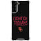 University of Southern California Fight On Trojans Galaxy S21 FE Clear Case